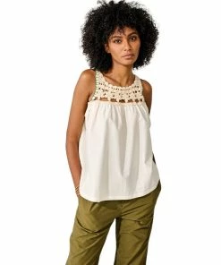 Bellerose Top Marles Donna Ecru 7 Bellerose Top Marles Donna Ecru
