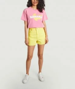 Bellerose Party Dyed Denim Shorts