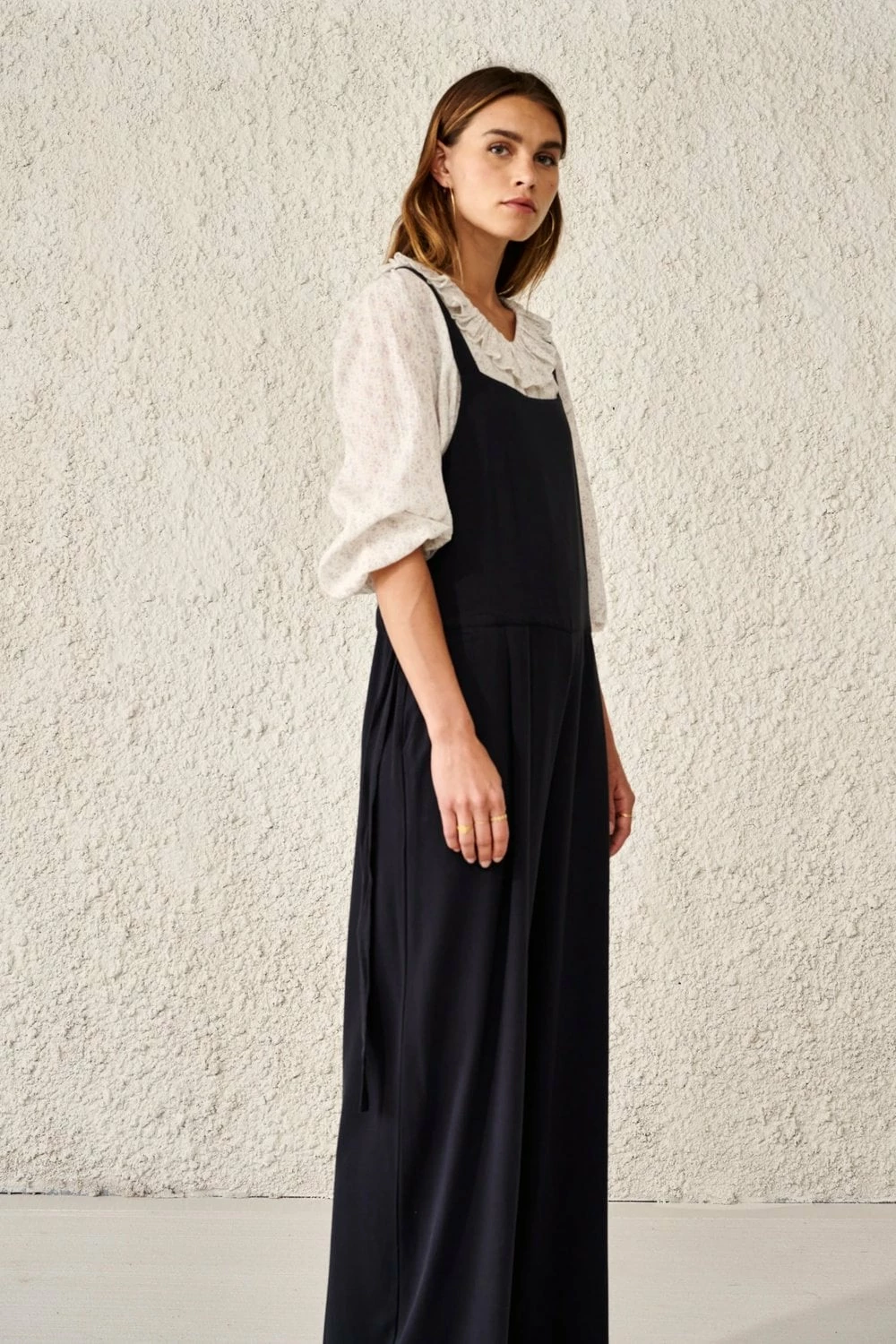 Bellerose Pixies Jumpsuit In Off Black 4 Bellerose Pixies Jumpsuit In Off Black