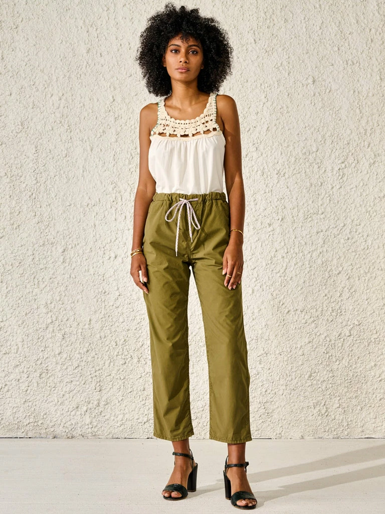 Bellerose Pizzy Trousers In Military 4 Bellerose Pizzy Trousers In Military