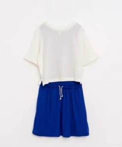 Bellerose Blue and White Sporty Style Dress