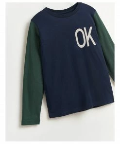 Bellerose Green and Blue Kenno T Shirt