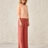 Bellerose Datti Fluffy Knit In Rosie 1 Bellerose Datti Fluffy Knit In Rosie