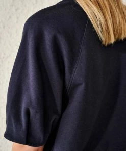 Bellerose Fil Sweatshirt Navy 8 Bellerose Fil Sweatshirt Navy