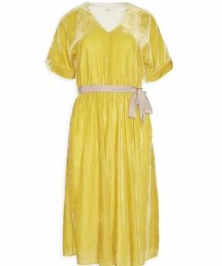 Bellerose Yellow Pollen Hoek Dress