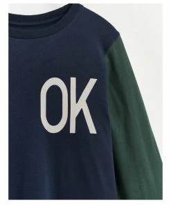 Bellerose Green and Blue Kenno T Shirt