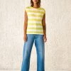 Bellerose Sevia T-Shirt In Yellow 1 Bellerose Sevia T-Shirt In Yellow