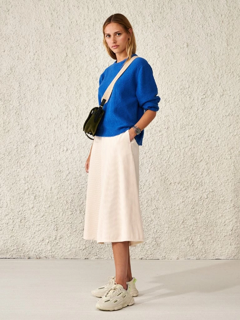 Bellerose Alast Sweater In Sea 4 Bellerose Alast Sweater In Sea