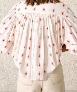 Bellerose Ink Embroidered Blouse 7 Bellerose Ink Embroidered Blouse