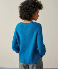 Bellerose Doser Knit In Ocean