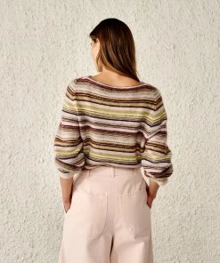 Bellerose Maglia Gersi Stripe A Donna