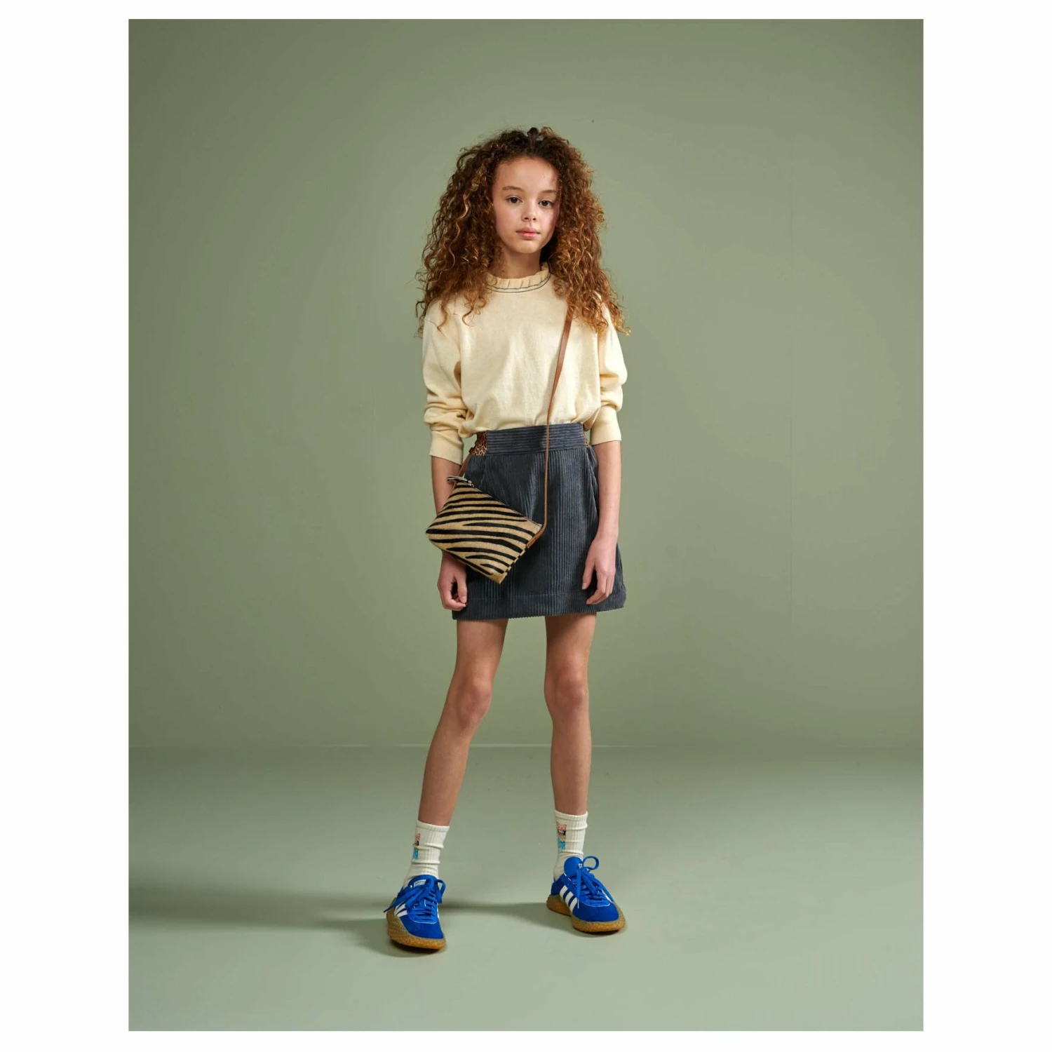 Bellerose Plomb Arch Skirt 3 Bellerose Plomb Arch Skirt