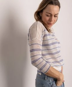 Bellerose Pullover Neep Stripe 8 Bellerose Pullover Neep Stripe