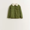 Bellerose Khaki Green Poppies Jacket