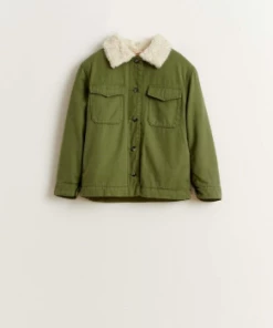 Bellerose Khaki Green Poppies Jacket
