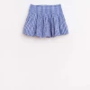 Bellerose Blue and White Plaid Amentine Skirt