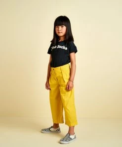 Bellerose Yellow Papa Pant for 8 to 10 Years Girls 9 Bellerose Yellow Papa Pant for 8 to 10 Years Girls