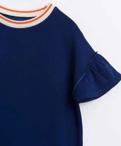 Bellerose Blue Varia Dress for 8 to 10 Years Girls