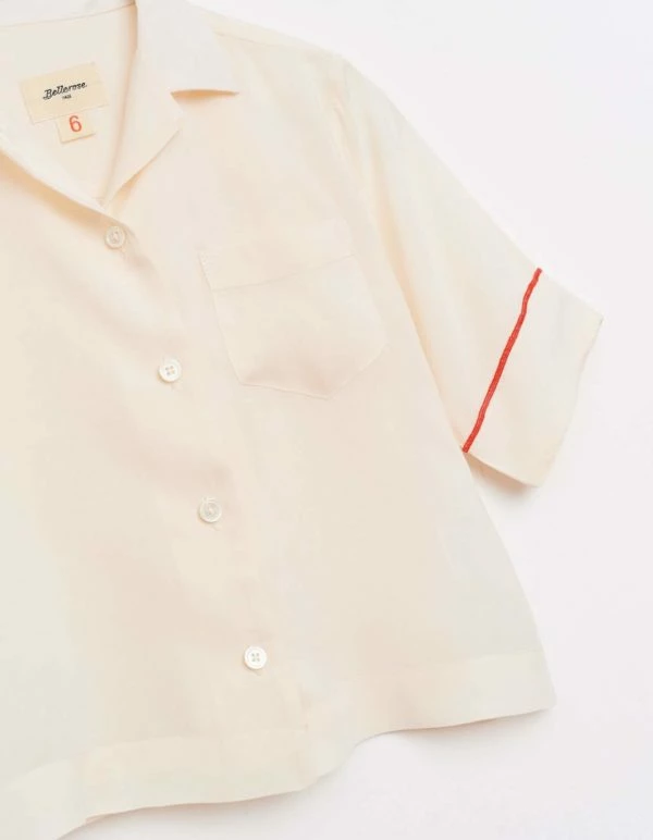 Bellerose Beige Astoria Blouse 4 Bellerose Beige Astoria Blouse