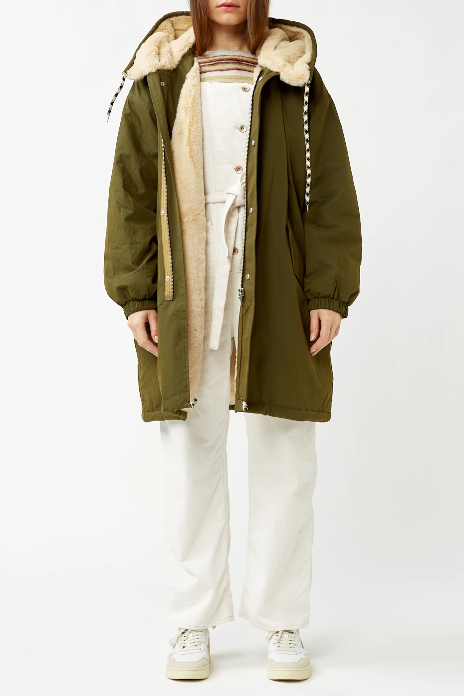 Bellerose Olive Laos F02 Coat 3 Bellerose Olive Laos F02 Coat