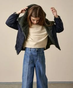 Bellerose Parka Reversible Navy