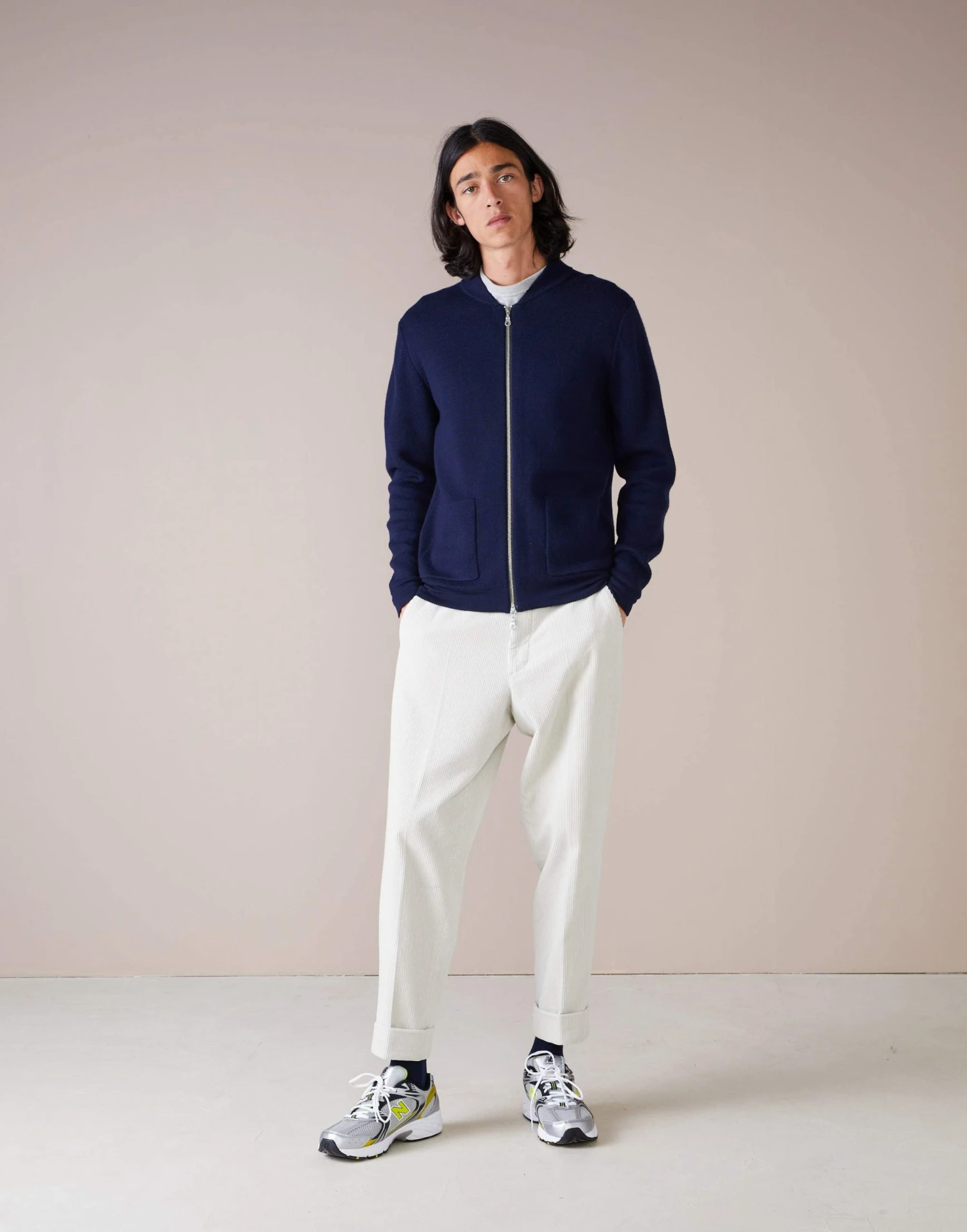 Bellerose Dilfi92 Cardigan (Navy) 9 Bellerose Dilfi92 Cardigan (Navy)