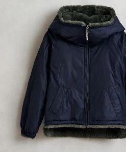 Bellerose Parka Reversible Navy