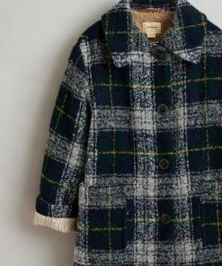 Bellerose Abrigo Craft Cuadros Navy