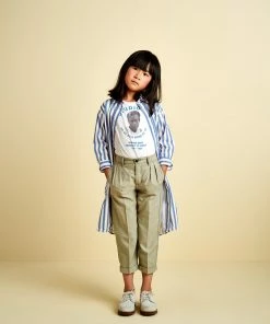 Bellerose Khaki Green Peaces Pant for 8 Years Girls 9 Bellerose Khaki Green Peaces Pant for 8 Years Girls
