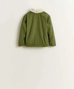 Bellerose Khaki Green Poppies Jacket