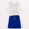 Bellerose Blue and White Sporty Style Dress