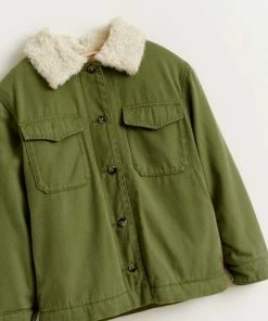 Bellerose Khaki Green Poppies Jacket