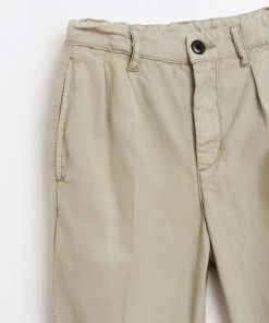 Bellerose Khaki Green Peaces Pant for 8 Years Girls