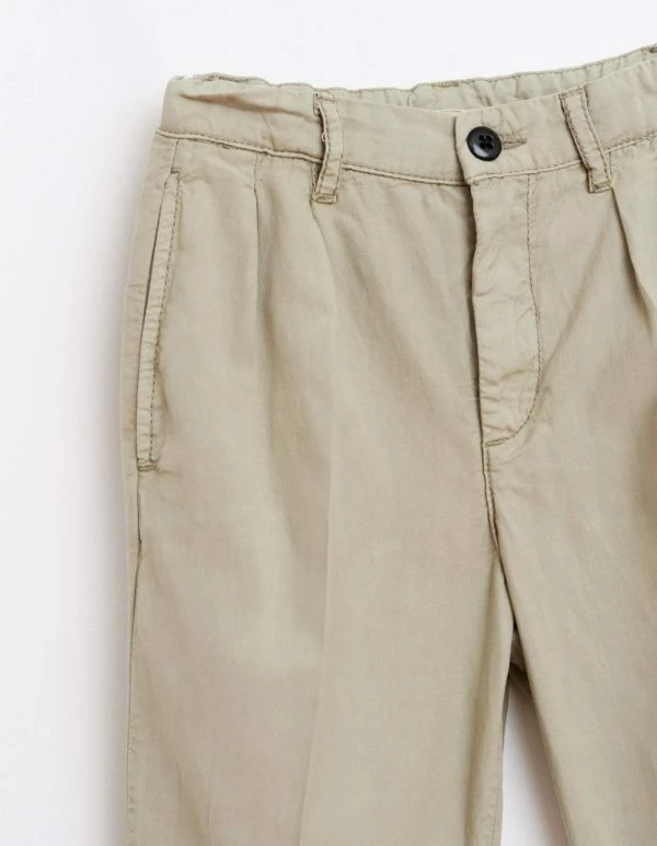 Bellerose Khaki Green Peaces Pant for 8 Years Girls 4 Bellerose Khaki Green Peaces Pant for 8 Years Girls