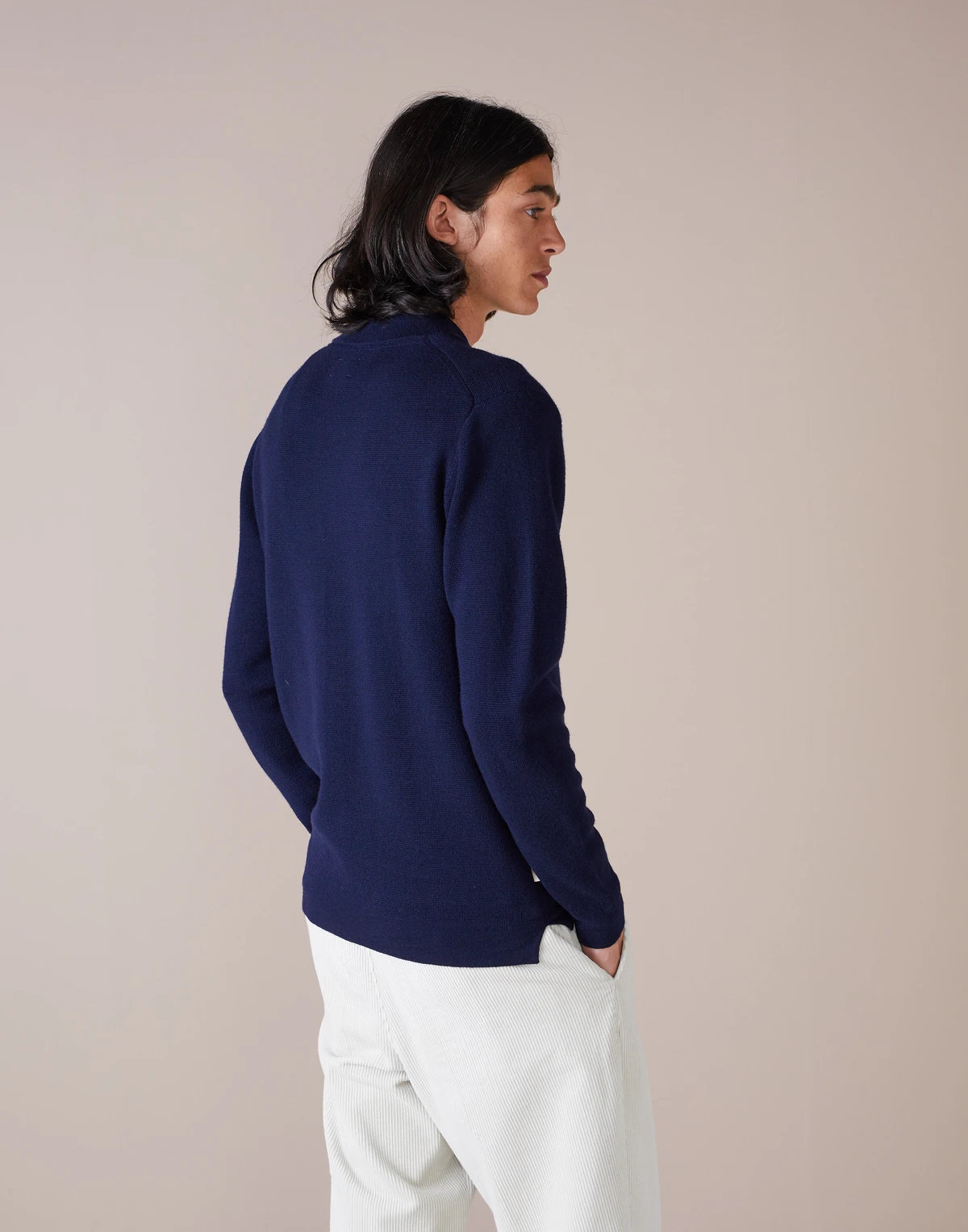 Bellerose Dilfi92 Cardigan (Navy) 6 Bellerose Dilfi92 Cardigan (Navy)