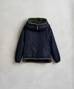 Bellerose Parka Reversible Navy